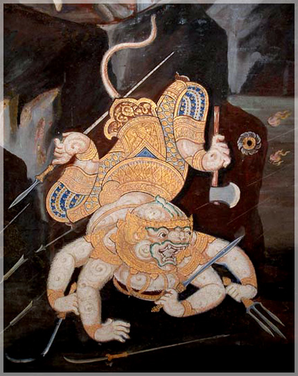 Hanuman - The Monkey King (Thai style)
