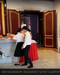 บริเวณโถงต้อนรับชั้น 2 ของ "ศูนย์ประวัติศาสตร์เยาวราช"