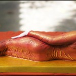 พระอิริยาบถนอน (ด้านหลัง)