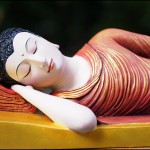 (ภาพขยาย) พระอิริยาบถนอน