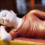 (ภาพขยาย) พระอิริยาบถนอน